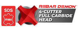 4-Cutter Full Carbide