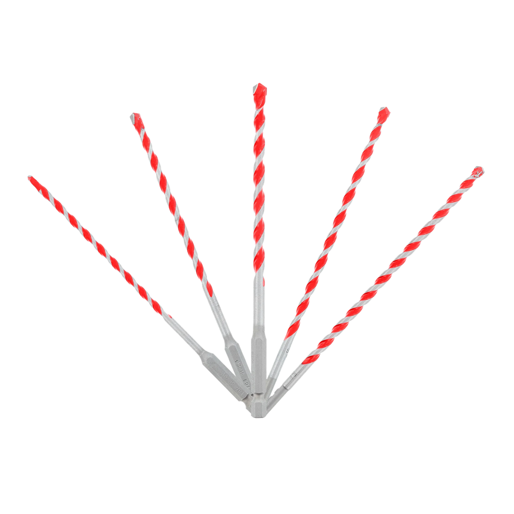 Diablo SPEEDemon Red Granite Carbide Tipped Hammer Drill Bit 5pc Set