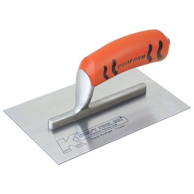 Kraft 8" x 3" Carbon Steel Trowel