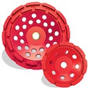 [PEA.<2.PV04CDH] Pearl P2 Double Row Cup Wheel (4")