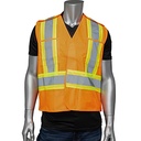 [PIP.<2.TSV2OG18/L] PIP High Visibility Orange CSA Traffic Vest (Large)