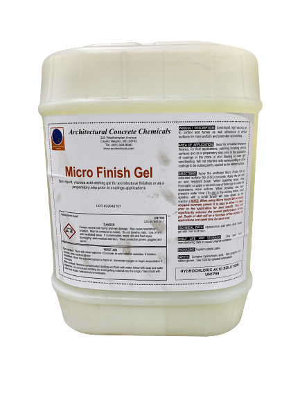 ACC 5 gal Micro Finish Gel