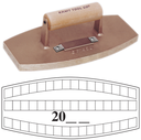 [KRA.<2.CF400-01] Kraft Custom Name Stamp (w/o Date Insert)