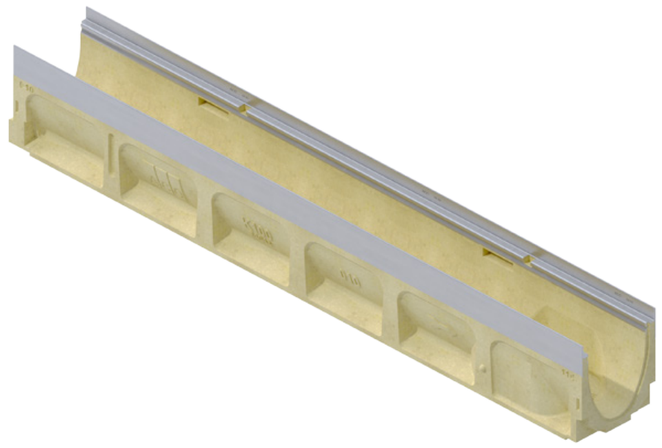 ACO KlassikDrain K100 Pre-Sloped Channel (non-stock)