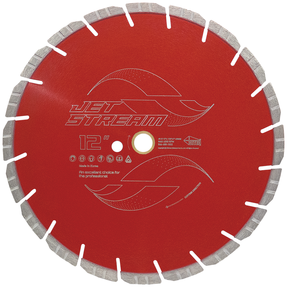 Diteq JS-S Jet Stream Segmented Diamond Blade