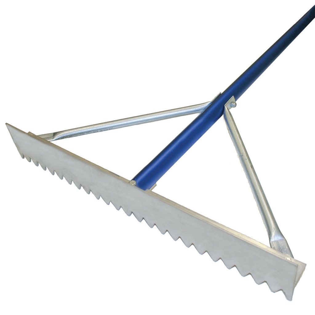 Kraft 36" Magnesium Asphalt Rake w/ 7' Handle