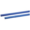 [MAR.<4.PB48] Marshalltown Aluminum Powder Coated Button Pole (Blue, 4', Button 1-3/8")