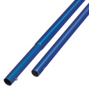 [KRA.<8.CC336B] Kraft Aluminum Anodized Button Pole (Blue, 6', Button 1-3/8")