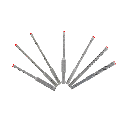 [DBL.<2.DMAPL9920-S7] Diablo 4-Cutter SDS+ Full Carbide Masonry Bit 7pc Set