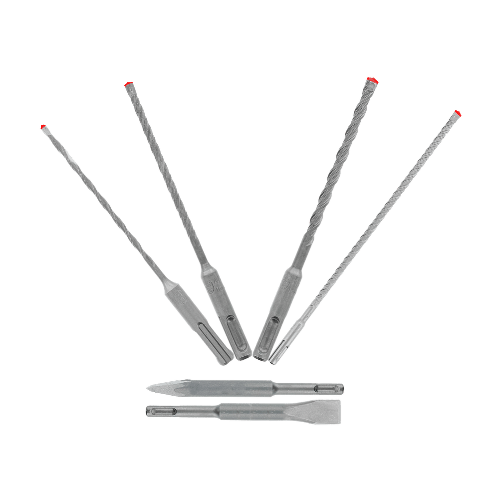 Diablo SDS+ Masonry Bit & Chisel 6pc Set