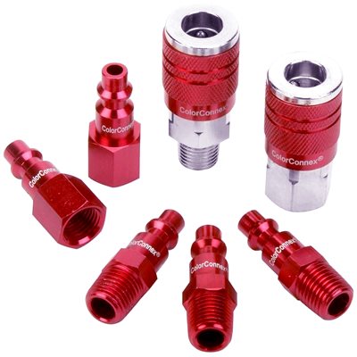 Air Coupler & Plug Kit 7pc