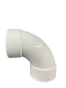 [TLW.W2.650234/040214] PVC 4" 90 Degree Elbow (Hub x Hub)