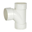 [TLW.W2.650077] PVC 4" Sanitary Tee (Hub x Hub x Hub)