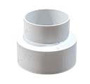 [PVC.WH.P605-4] PVC Reducer Coupling (5" x 4")