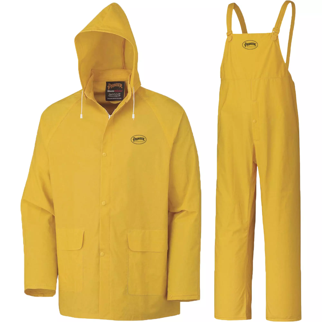 Pioneer Polyester/PVC 3-Piece Rainsuit