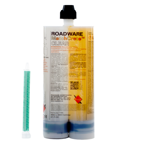 Roadware MatchCrete Clear Repair Resin