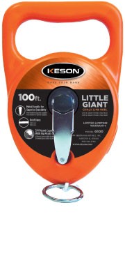 [KES.<2.G100] Keson Little Giant 100' Chalk Reel