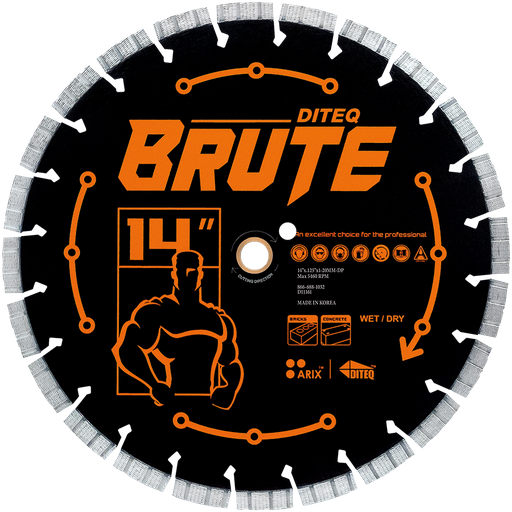 Diteq CS-32BR Brute Segmented Diamond Blade