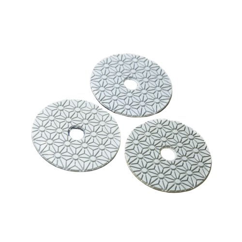 [ZCF.<2.DPP-003] Dry Polishing Pad 4" 3 Step Set