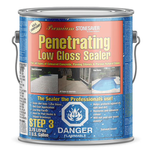 [KOR.W2.SR/CCLGC6] StoneSaver 1 gal Penetrating Low Gloss Sealer