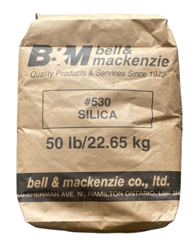 [B&M.WH.530] Bell & Mackenzie 50 lb Silica Sand #530